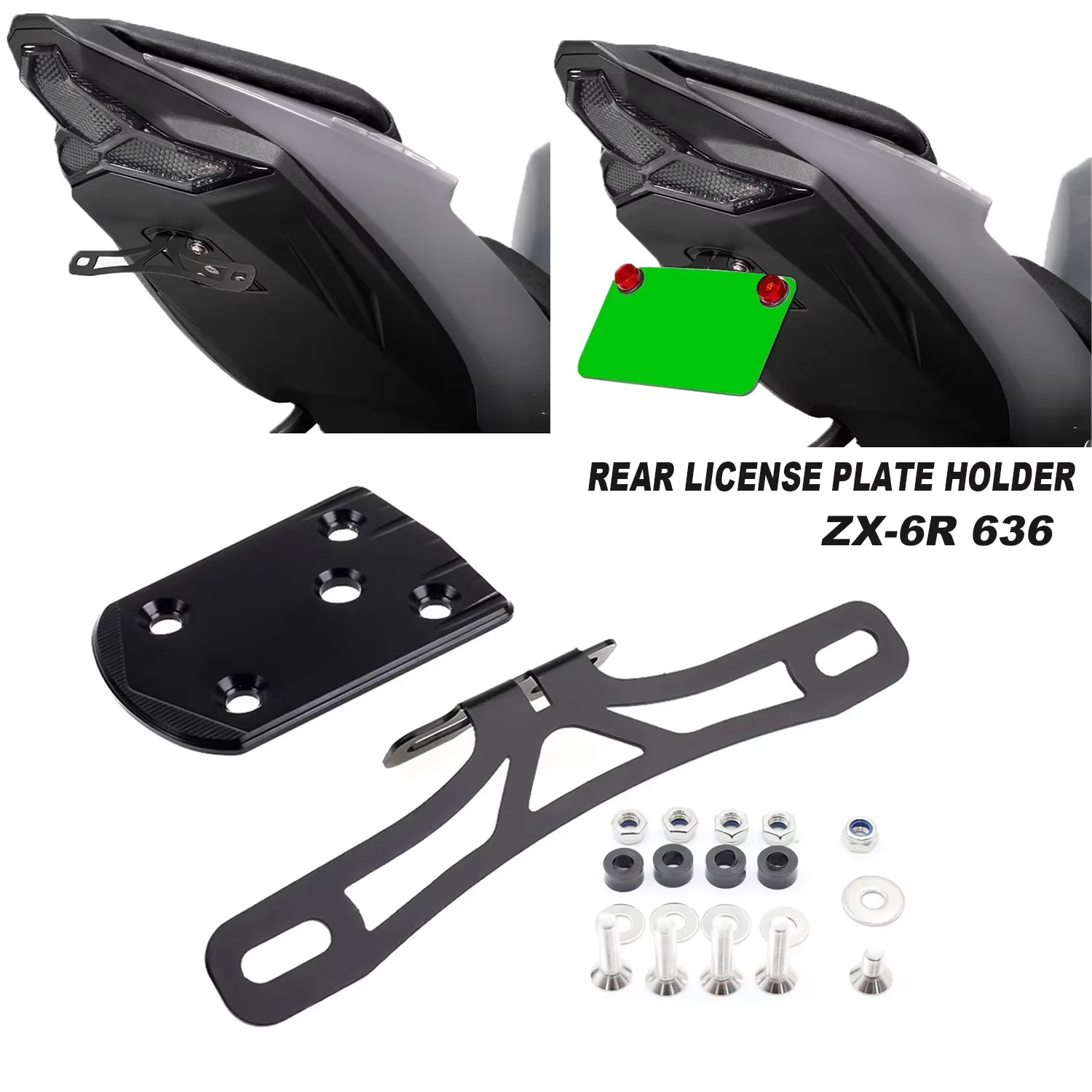 Хвостовой аккуратный для ZX-6R zx6r ZX6R 636 2024 2025, держатель заднего номерного знака ZX6R, комплект гоночной крышки, накладка на крыло
Хвостовой аккуратный для ZX-6R zx6r ZX6R 636 2024 2025, держатель заднего номерного знака ZX6R, комплект гоночной крышки, накладка на крыло