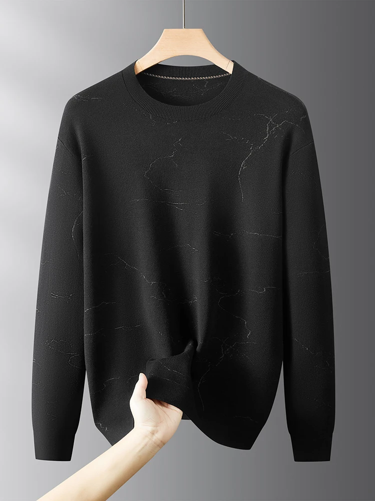 Модный повседневный мужской вязаный свитер больших размеров: комфортный базовый слой для бизнеса и отдыха из мягкой вискозы, полиэстера и нейлона
Модный повседневный мужской вязаный свитер больших размеров: комфортный базовый слой для бизнеса и отдыха из мягкой вискозы, полиэстера и нейлона