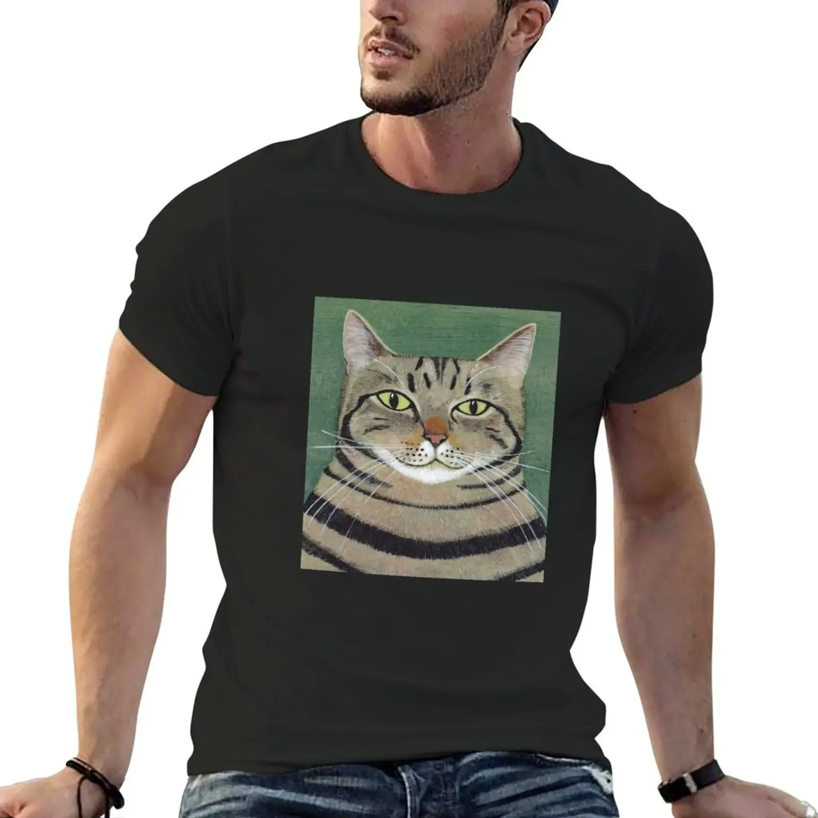 Andy Turner Original Tabby Cat Portrait T-Shirt anime clothes new edition blue archive men tshirt
Andy Turner Original Tabby Cat Portrait T-Shirt anime clothes new edition blue archive men tshirt