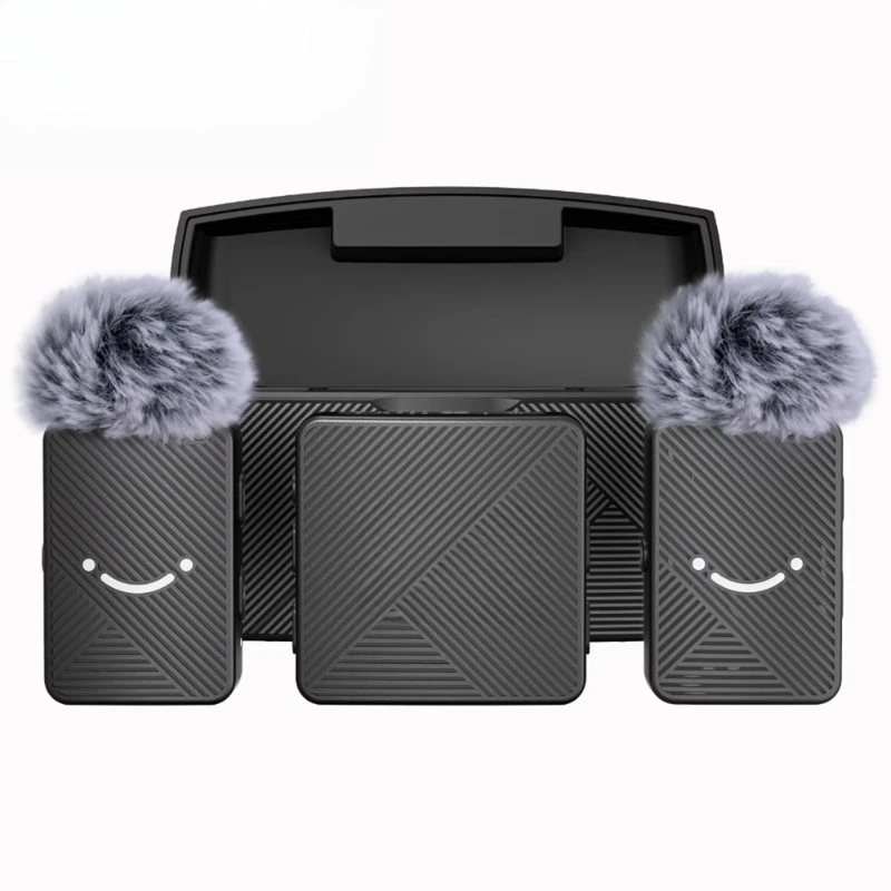 Dual portable wireless stereo lapel collar microphone
Dual portable wireless stereo lapel collar microphone