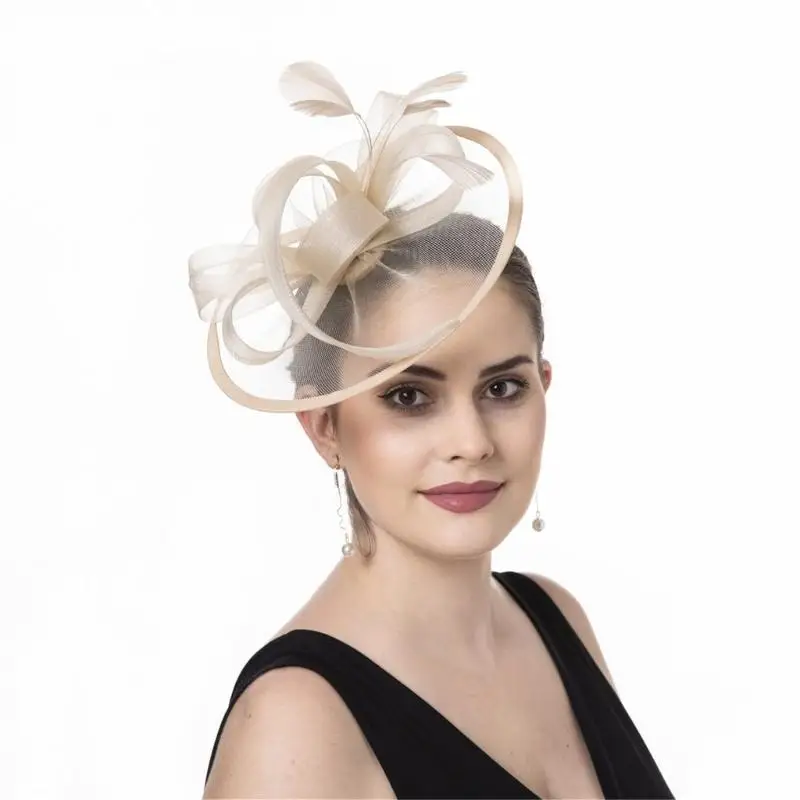R1WE Fascinator Hat With Headbands and Clip For Themed Event Prom Wedding Party
R1WE Fascinator Hat With Headbands and Clip For Themed Event Prom Wedding Party