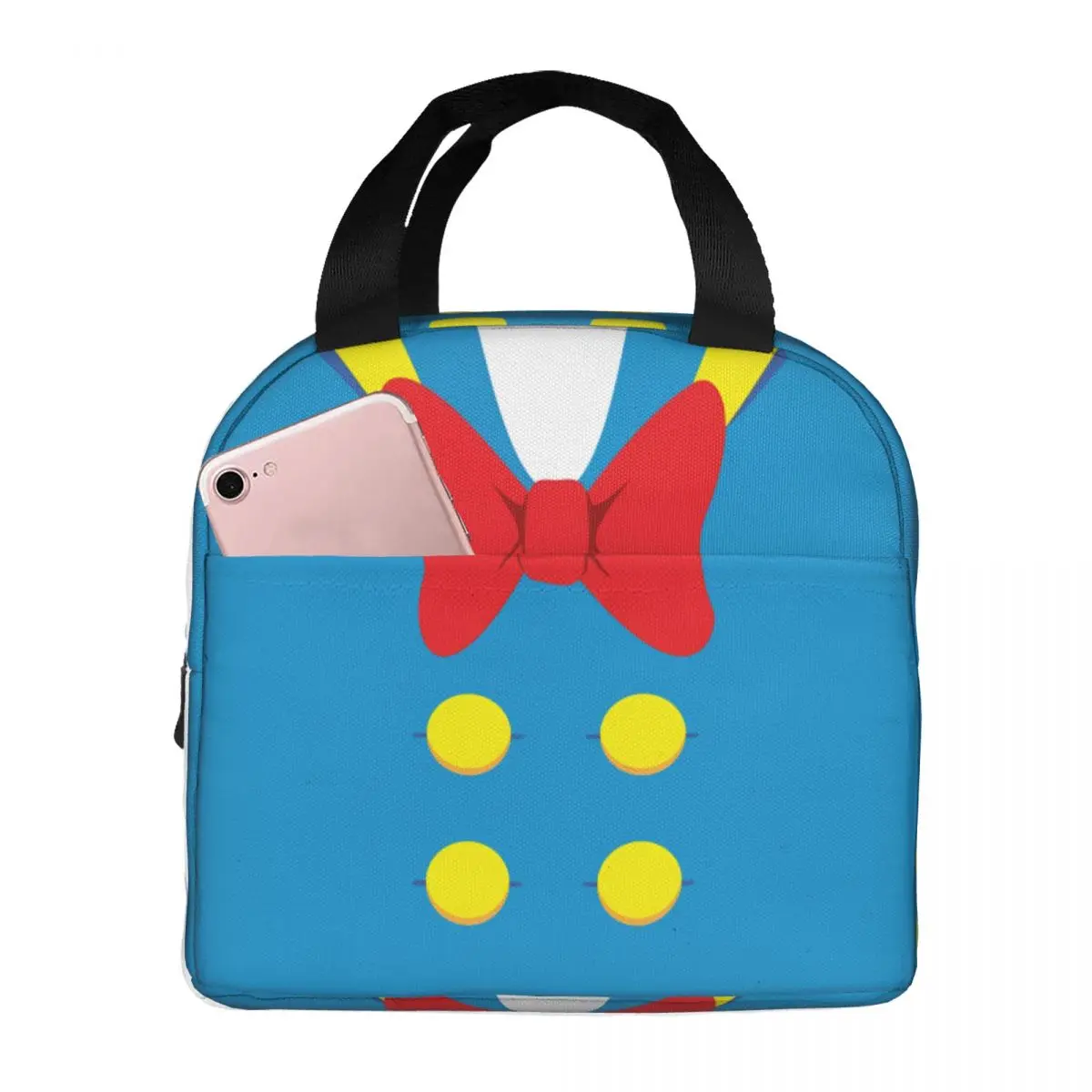Custom Donaldes Anime Duckes Insulated Lunch Bag for Camping Travel Cartoon Portable Cooler Thermal Lunch Box Men
Custom Donaldes Anime Duckes Insulated Lunch Bag for Camping Travel Cartoon Portable Cooler Thermal Lunch Box Men
