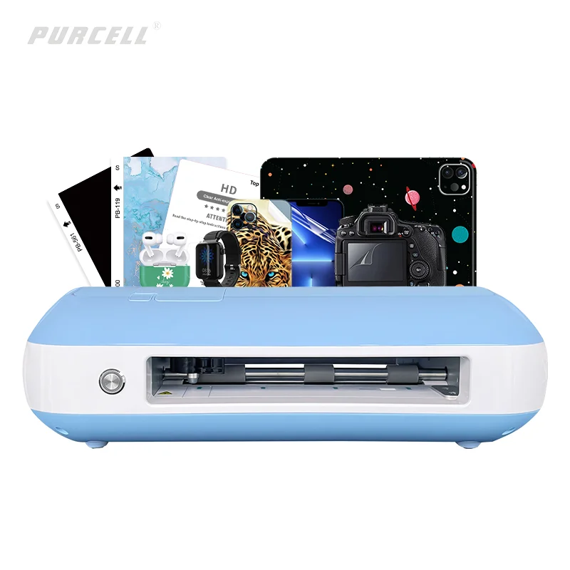 Best Selling Purcell Customized Fully Automatic Screen Protector Cutter Mobile Phone Film Cutting Machine