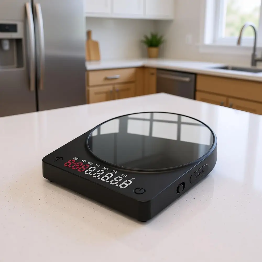 Мини-весы с таймером, точность 0,1 г для взвешивания кофе, перезаряжаемые цифровые весы для пуровера, френч-пресса, капельного кофе
Мини-весы с таймером, точность 0,1 г для взвешивания кофе, перезаряжаемые цифровые весы для пуровера, френч-пресса, капельного кофе