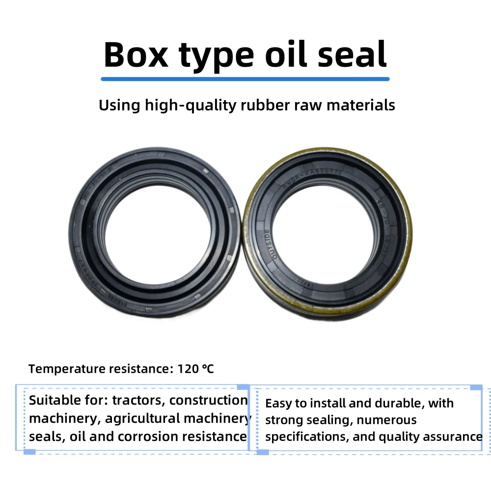 NBR high-quality box oil seal 35*65*14.5/17 Product style: RWDR-K7 mechanical seal, corrosion and oil resistance
NBR high-quality box oil seal 35*65*14.5/17 Product style: RWDR-K7 mechanical seal, corrosion and oil resistance