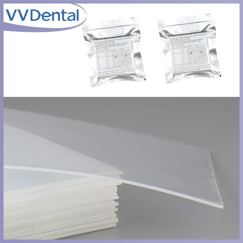VVDental: Листы для вакуумной формовки, термоформовочные материалы для зуботехнических лабораторий, твердые и мягкие ортодонтические пластинки-ретейнеры, толщина 0.8/1.0/1.5/2.0 мм
VVDental: Листы для вакуумной формовки, термоформовочные материалы для зуботехнических лабораторий, твердые и мягкие ортодонтические пластинки-ретейнеры, толщина 0.8/1.0/1.5/2.0 мм