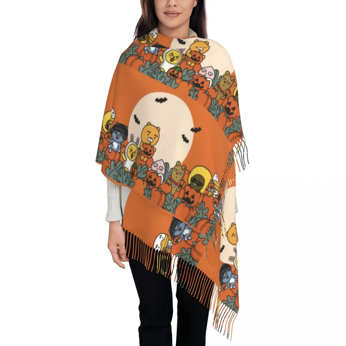 Custom Print Kakaoes Anime Friend Halloween Tube Apeach Scarf Men Women Winter Fall Warm Scarves Shawl Wrap
Custom Print Kakaoes Anime Friend Halloween Tube Apeach Scarf Men Women Winter Fall Warm Scarves Shawl Wrap