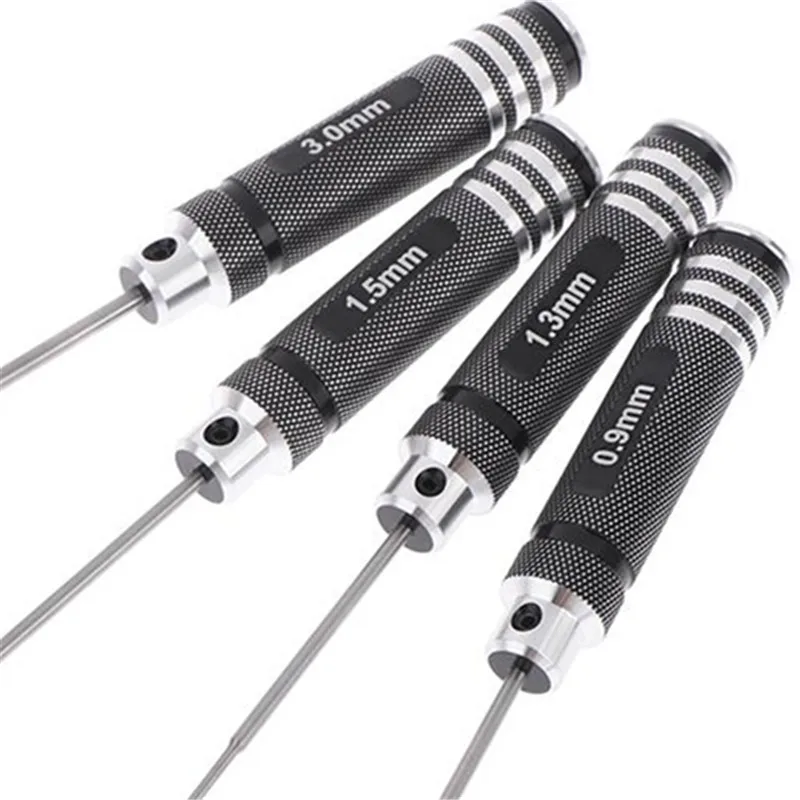 Versatile Mini Hexagonal Wrench Set for Model Airplane Assembly, Sizes 1.27/1.3/1.5/2.5mm
Versatile Mini Hexagonal Wrench Set for Model Airplane Assembly, Sizes 1.27/1.3/1.5/2.5mm