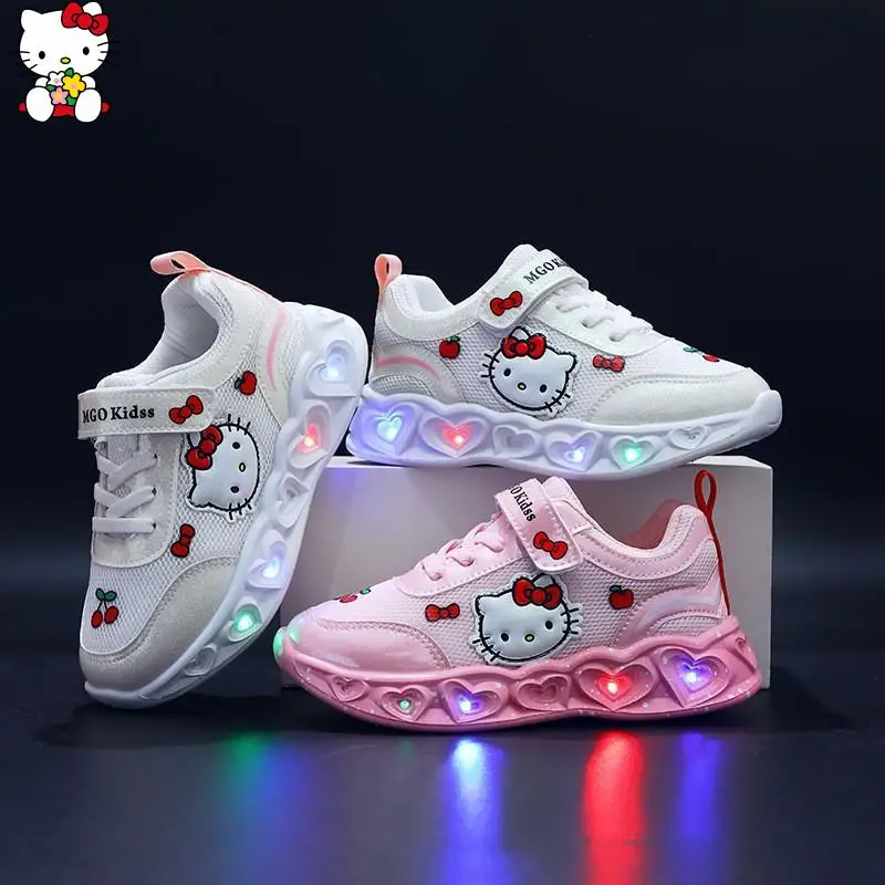 Good-Looking Cartoon Hello Kittys Children's Shoes Casual Shoes Shoes with Lights Breathable Sneakers Net Shoes Fashion Gift
Good-Looking Cartoon Hello Kittys Children's Shoes Casual Shoes Shoes with Lights Breathable Sneakers Net Shoes Fashion Gift