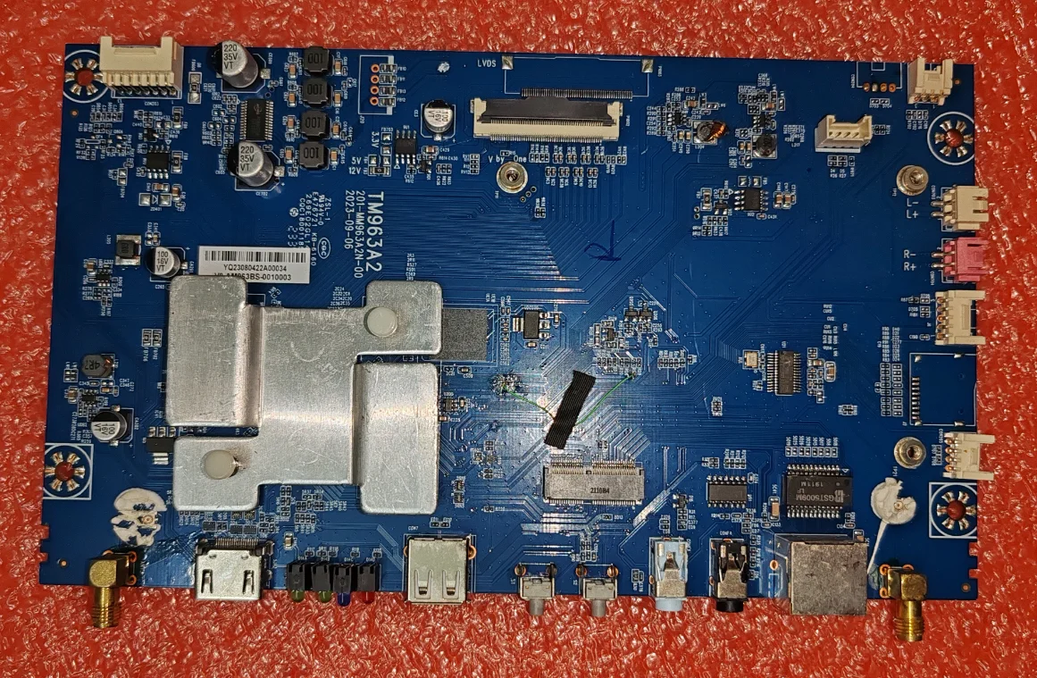 TM963A2 201-MM963A2N-00 LED TV motherboard, physical photo, tested well
TM963A2 201-MM963A2N-00 LED TV motherboard, physical photo, tested well