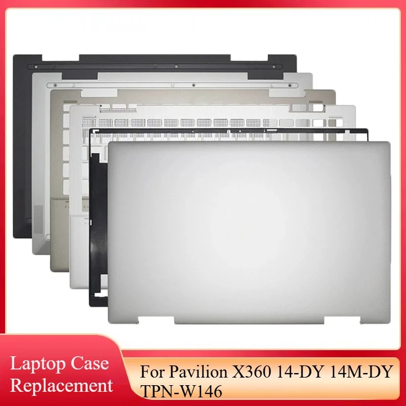 Original New Replace Laptop Case For Pavilion X360 14-DY 14M-DY TPN-W146 LCD Back Cover Front Bezel Palmrest Top Lid Bottom Case
Original New Replace Laptop Case For Pavilion X360 14-DY 14M-DY TPN-W146 LCD Back Cover Front Bezel Palmrest Top Lid Bottom Case