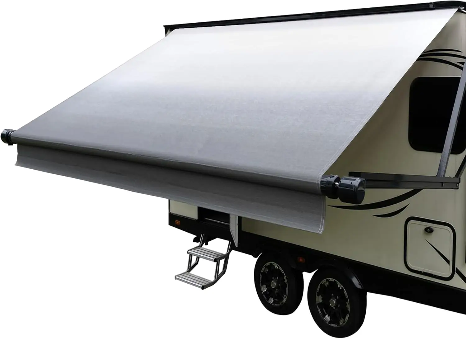 RV Awning Replacement, 18.5 oz Vinyl Fabric, Senior Fade Grey, Heavy Duty & Universal for All Brands
RV Awning Replacement, 18.5 oz Vinyl Fabric, Senior Fade Grey, Heavy Duty & Universal for All Brands