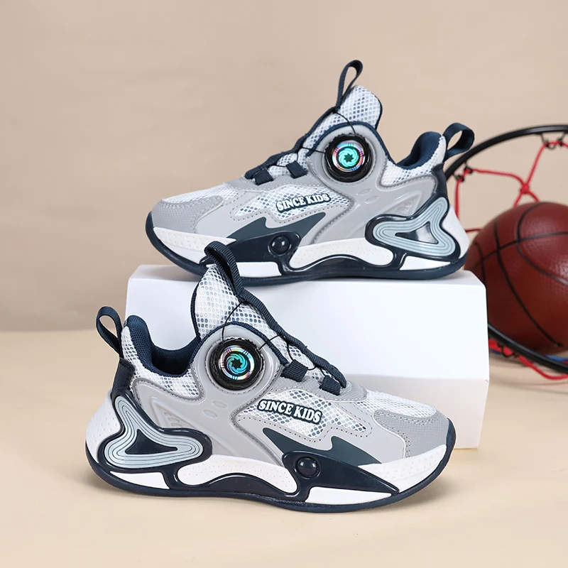 Children Sports Shoes Lightweight Breathe Mesh Practical Basketball Shoes Boys School Match Rebound Cushioning Basketball Boots
Children Sports Shoes Lightweight Breathe Mesh Practical Basketball Shoes Boys School Match Rebound Cushioning Basketball Boots
