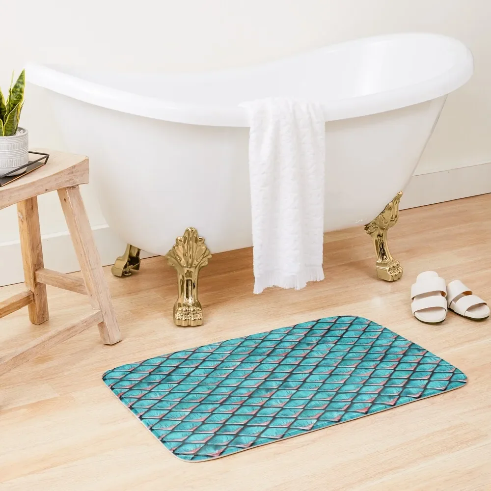 Teal blue and coral pink arapaima mermaid scales Bath Mat Absorbent Rug Carpet Bathroom Bathroom Accessories Mat
Teal blue and coral pink arapaima mermaid scales Bath Mat Absorbent Rug Carpet Bathroom Bathroom Accessories Mat