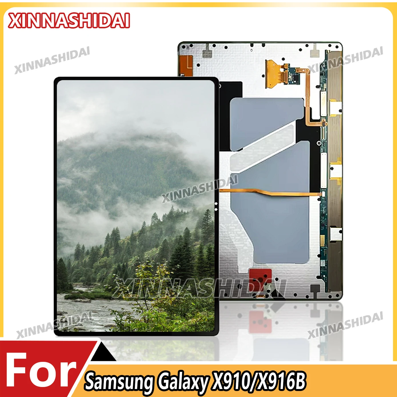 Протестированный ЖК-дисплей премиум-класса SM-X910, SM-X916B, SM-X918U для Samsung Tab S9 Ultra, ЖК-дисплей, дигитайзер сенсорного экрана в сборе
Протестированный ЖК-дисплей премиум-класса SM-X910, SM-X916B, SM-X918U для Samsung Tab S9 Ultra, ЖК-дисплей, дигитайзер сенсорного экрана в сборе