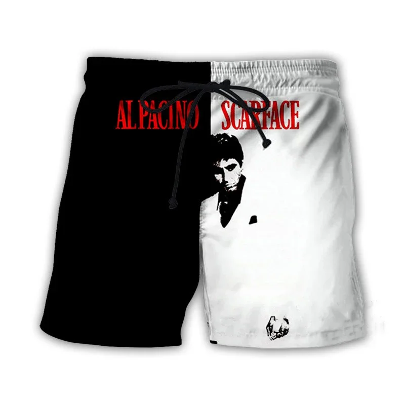 Classic movie 3D printed beach shorts for men and women, fashionable oversized surfboard pants for sports
Classic movie 3D printed beach shorts for men and women, fashionable oversized surfboard pants for sports