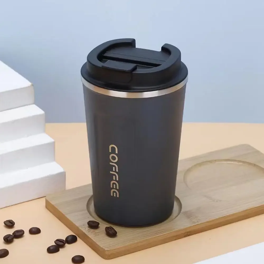 Stainless Steel Double-layer Coffee Insulation Simple With Portable Cup Creative Outdoor Leisure Car Cup 380ml 510ml
Stainless Steel Double-layer Coffee Insulation Simple With Portable Cup Creative Outdoor Leisure Car Cup 380ml 510ml