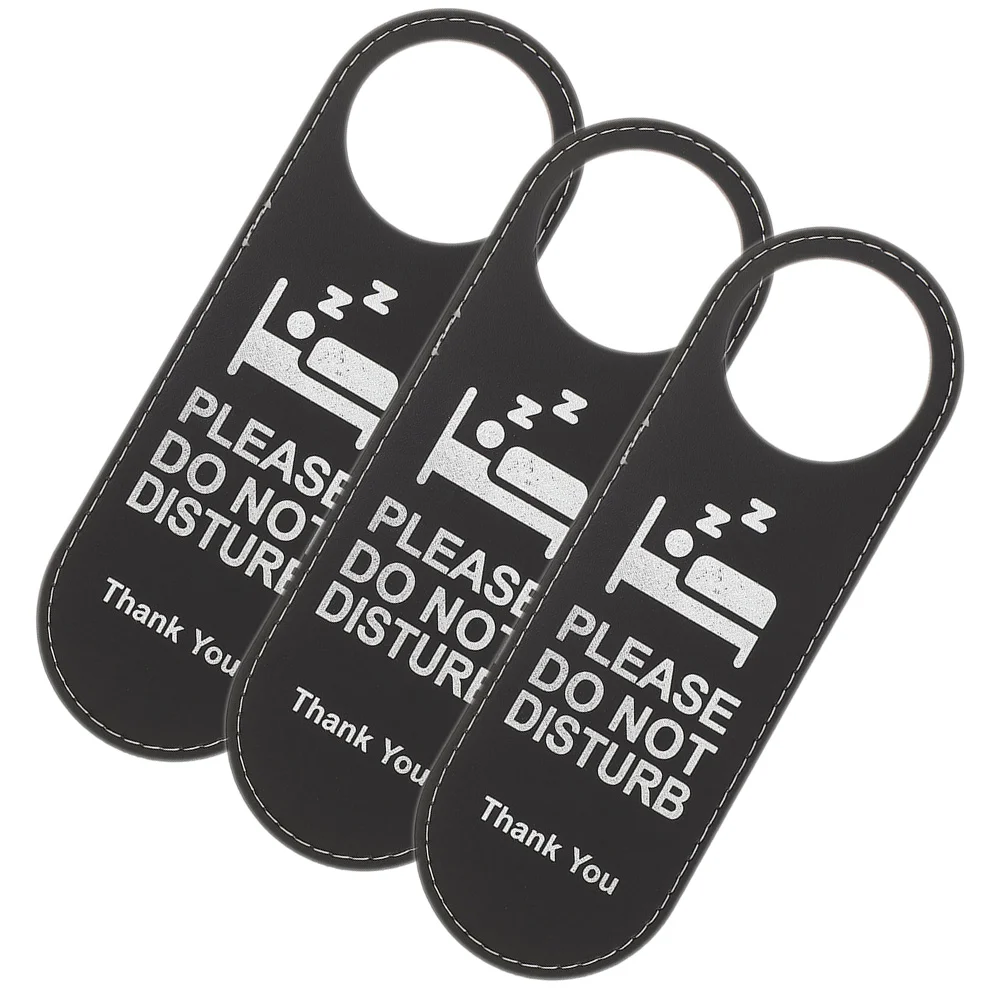 Office Door Sign Hotel Handle Not Disturb Signs Status for Black Hanger
Office Door Sign Hotel Handle Not Disturb Signs Status for Black Hanger