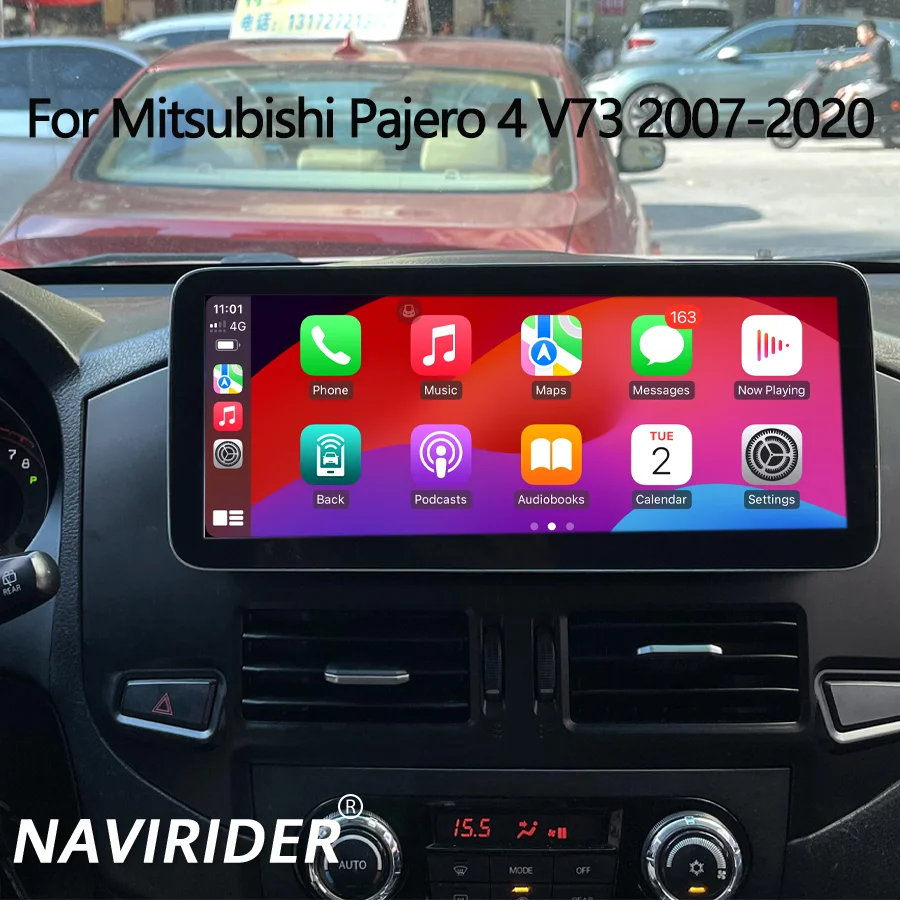 12,3-дюймовый Android-экран для автомобиля Mitsubishi Pajero 4 V73 2007-2020, мультимедийный проигрыватель с GPS, CarPlay и Android Auto
12,3-дюймовый Android-экран для автомобиля Mitsubishi Pajero 4 V73 2007-2020, мультимедийный проигрыватель с GPS, CarPlay и Android Auto