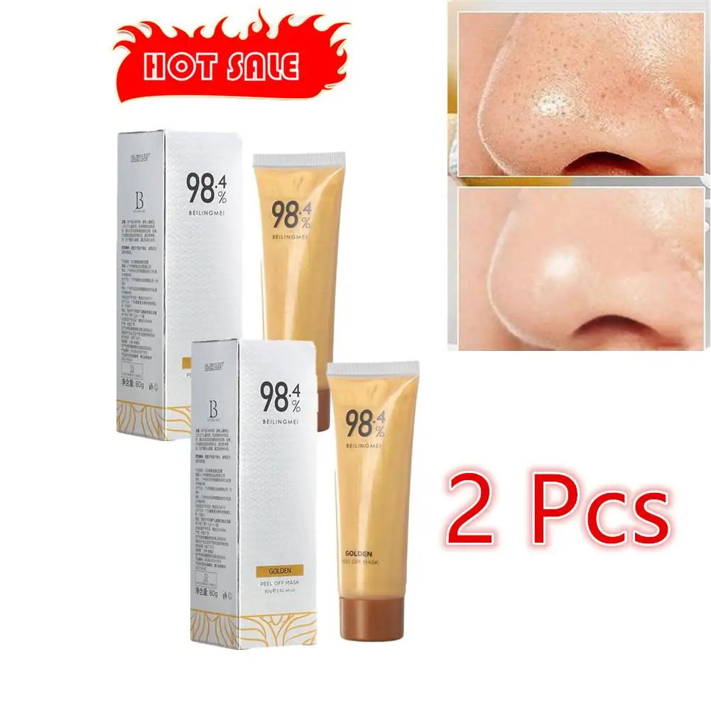 2 Pcs Gold Tear Facial Mask Exfoliating Blackhead Mild And Non Irritating Deep Cleansing Facial Care 24k Gold Facial Mask
2 Pcs Gold Tear Facial Mask Exfoliating Blackhead Mild And Non Irritating Deep Cleansing Facial Care 24k Gold Facial Mask