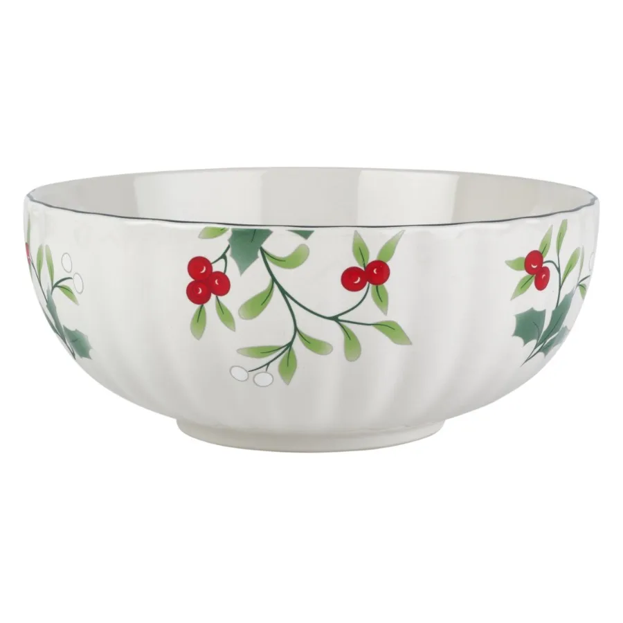 Pfaltzgraff Stoneware 9 in Scalloped Serving Bowl
Pfaltzgraff Stoneware 9 in Scalloped Serving Bowl