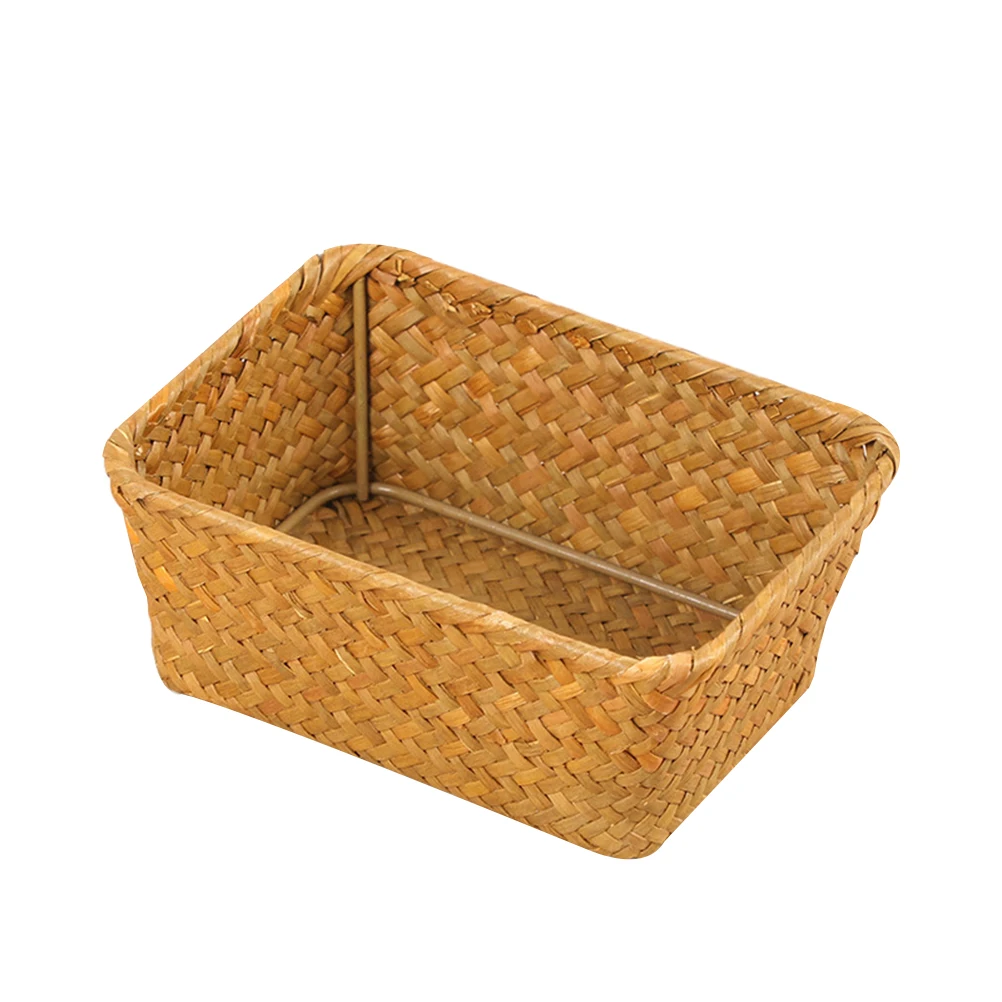 Seaweed Storage Box Smooth Texture Multi- Basket Tea Cake Rattan Box Dried Fruits Candy Handmade Eco-friendly
Seaweed Storage Box Smooth Texture Multi- Basket Tea Cake Rattan Box Dried Fruits Candy Handmade Eco-friendly