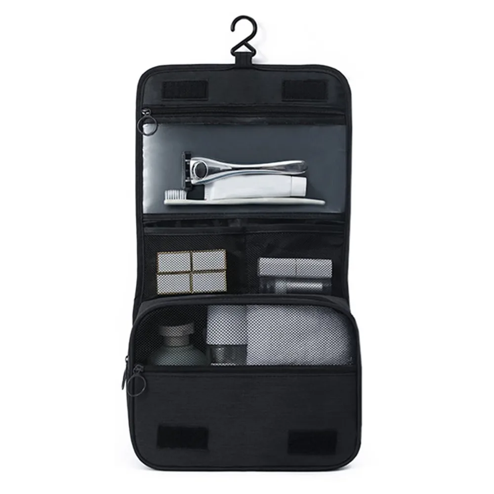 Large Capacity Travel Storage Bag Compact Black Toiletries Storage Bag Durable Foldable Wet Dry Separation Bag Travel
Large Capacity Travel Storage Bag Compact Black Toiletries Storage Bag Durable Foldable Wet Dry Separation Bag Travel