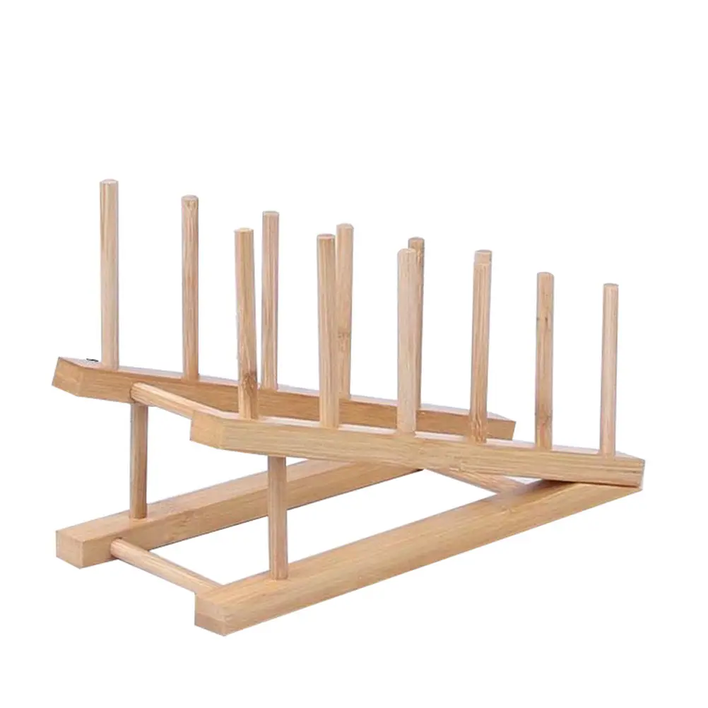 1pc Bamboo Dish Storage Rack Plates Drying Pan Organizer Multipurpose Kitchen Shelf Bowl Cup Holder Draining Racks Home Storage
1pc Bamboo Dish Storage Rack Plates Drying Pan Organizer Multipurpose Kitchen Shelf Bowl Cup Holder Draining Racks Home Storage