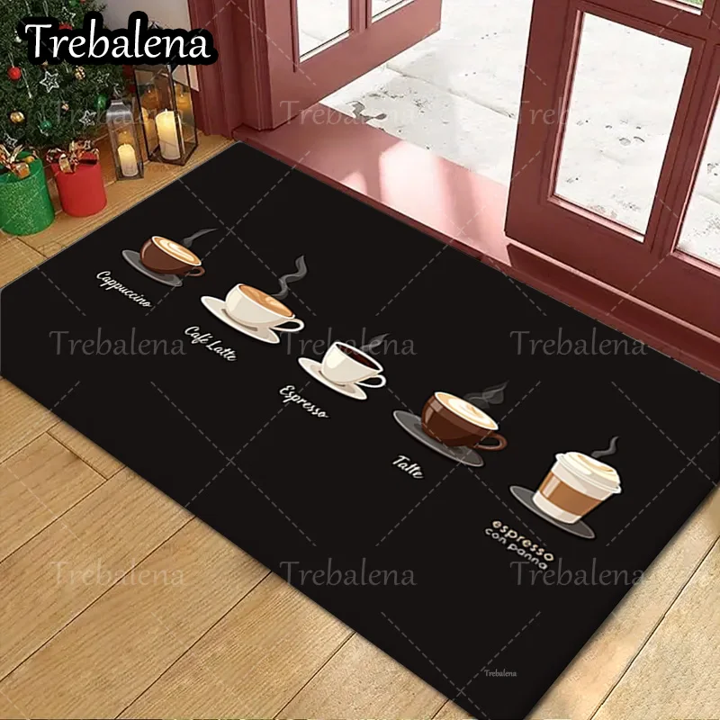 1pc Welcome Door Mat Coffee Lover Welcome Mat with Espresso Cappuccino and Latte Design
1pc Welcome Door Mat Coffee Lover Welcome Mat with Espresso Cappuccino and Latte Design