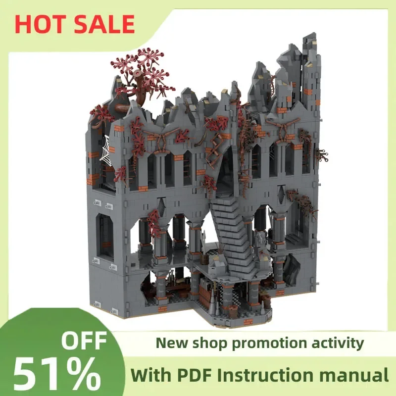 New 3571Pcs Famous The Rings Movie Series Moc Dol-Guldur Part 4 Model Building Blocks Diy Creative Ideas Kid Toys Birthday Gifts
New 3571Pcs Famous The Rings Movie Series Moc Dol-Guldur Part 4 Model Building Blocks Diy Creative Ideas Kid Toys Birthday Gifts