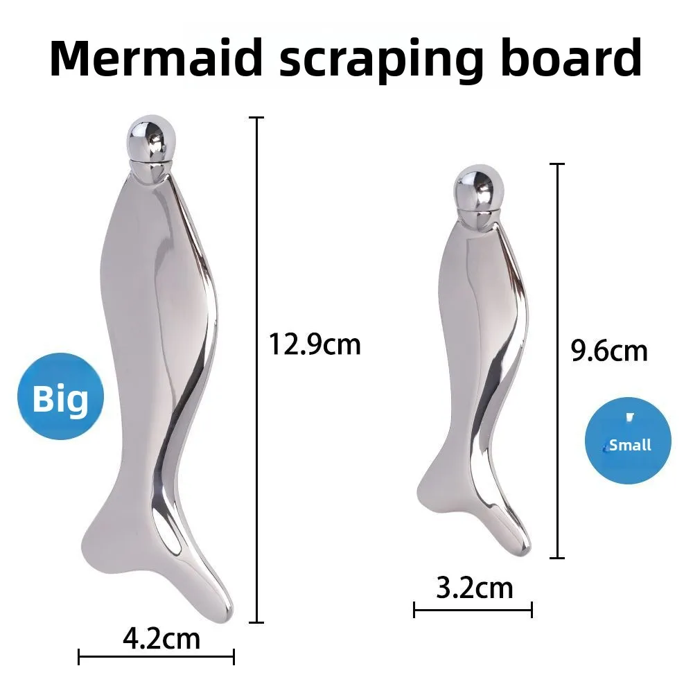 Little Dolphin Metal Scraping Board High Grade Face Eye Massage Tool for Essence Introduction Beauty Care
Little Dolphin Metal Scraping Board High Grade Face Eye Massage Tool for Essence Introduction Beauty Care
