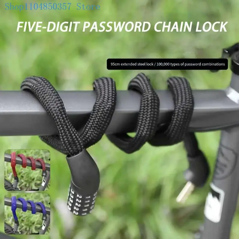 5asd Antitheft Mountain Bike Lock 5 Digit Password Bicycles Lock High Security Bike Wheel Lock Outdoor Cycling Accessories
5asd Antitheft Mountain Bike Lock 5 Digit Password Bicycles Lock High Security Bike Wheel Lock Outdoor Cycling Accessories