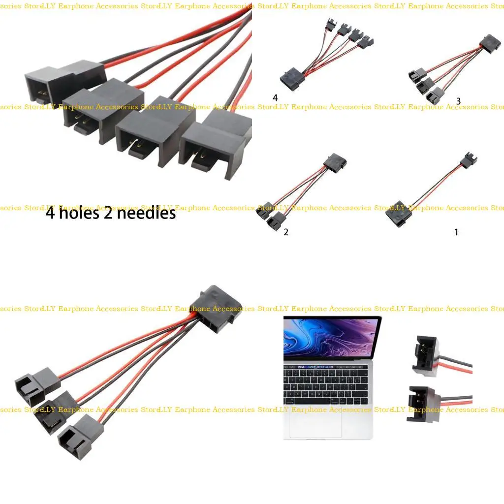462E Cable Adaptor 4 Pin Molex To Small 4Pin Power Splitter Adapter Extension Cable for Hard disk Cooling Fan CDROM 12.5CM
462E Cable Adaptor 4 Pin Molex To Small 4Pin Power Splitter Adapter Extension Cable for Hard disk Cooling Fan CDROM 12.5CM