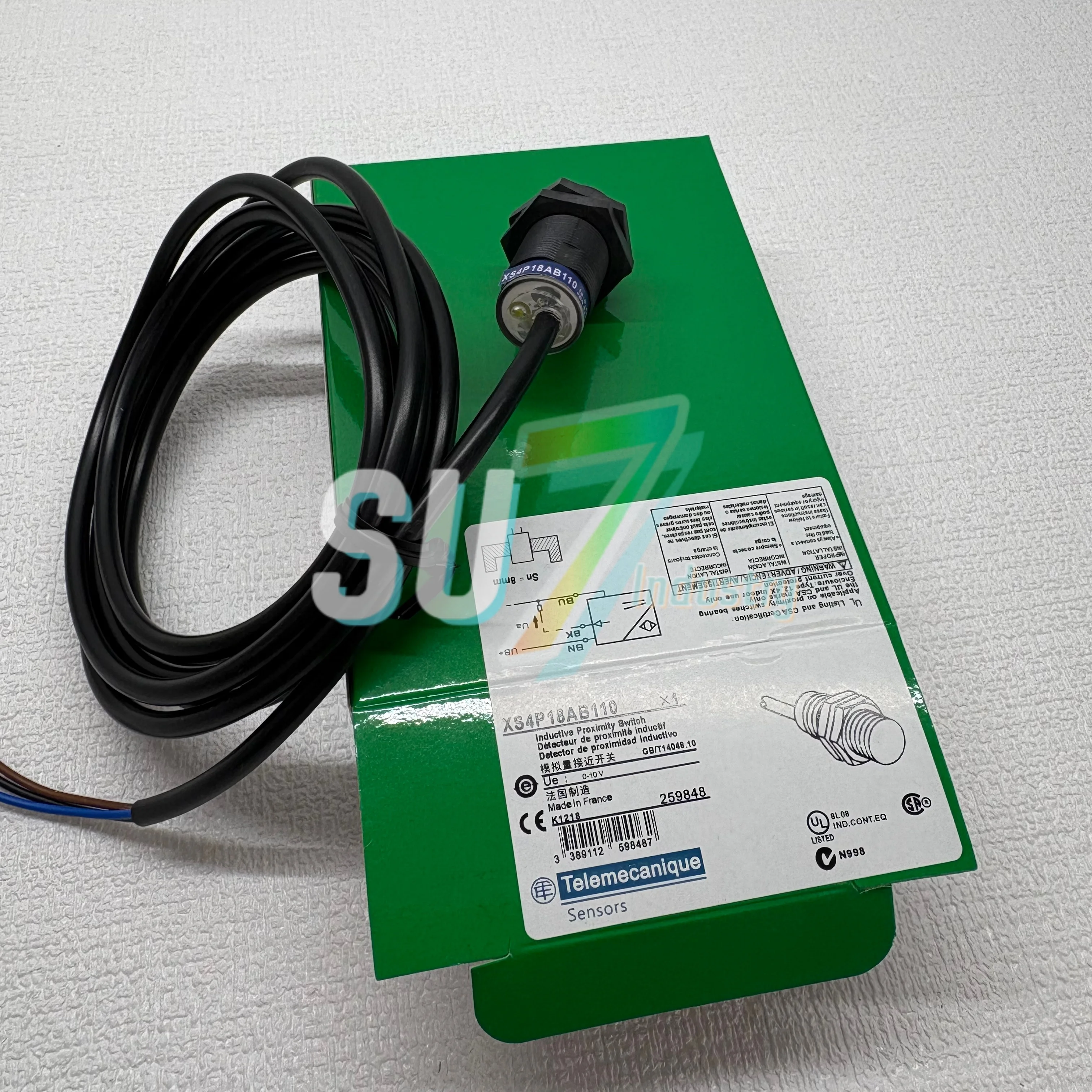 Новый оригинальный бесконтактный переключатель XS4P18AB110
Новый оригинальный бесконтактный переключатель XS4P18AB110