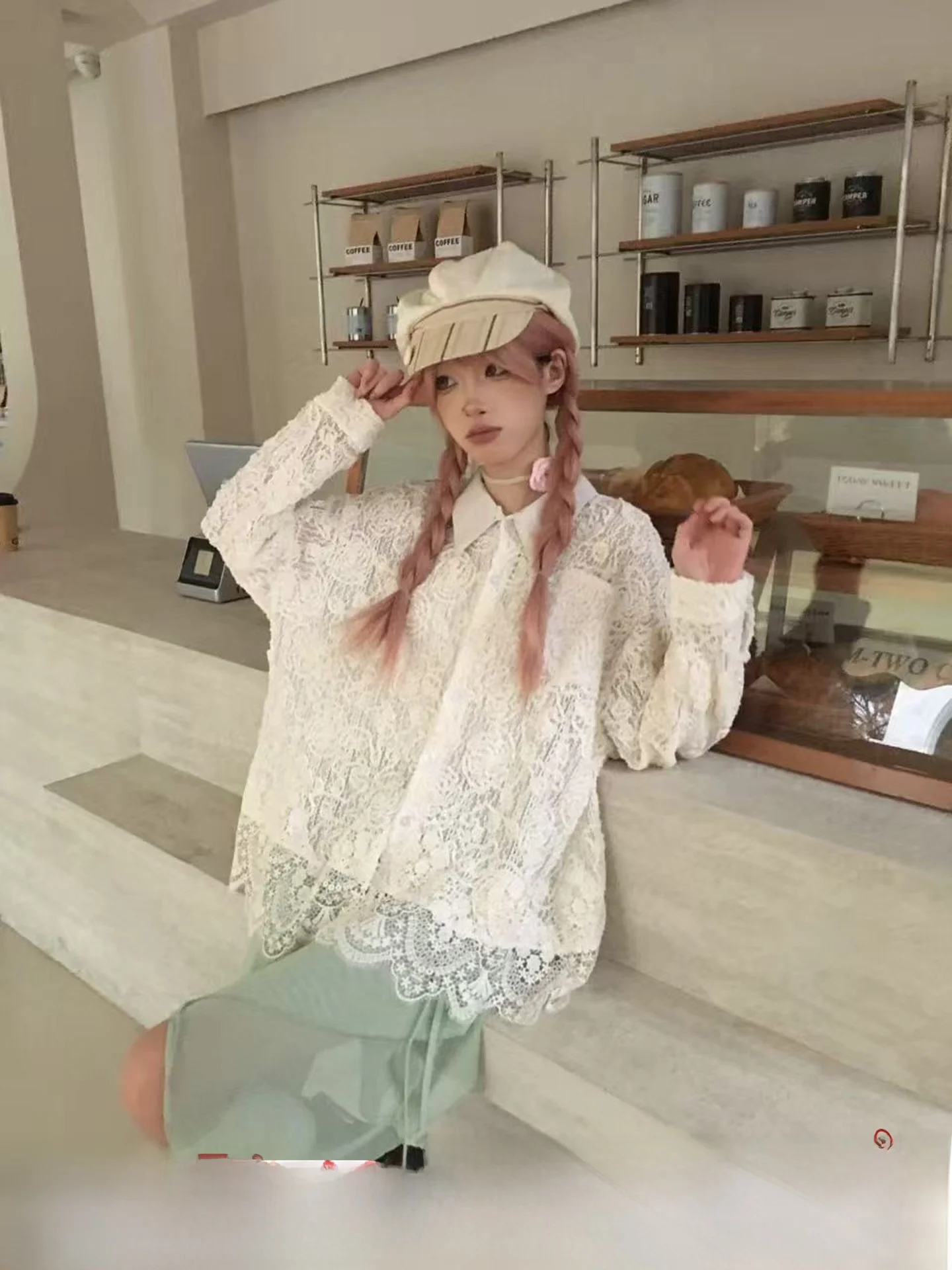 Heavy Embroidery Lace White irt Hollow out Hook Design Vintage Inner Wear Base Top for Women Commute Sle Cotton
Heavy Embroidery Lace White irt Hollow out Hook Design Vintage Inner Wear Base Top for Women Commute Sle Cotton