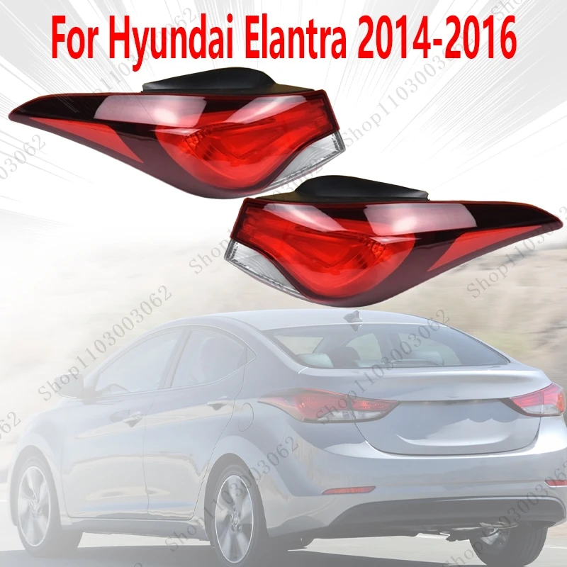 Car Tail Light Components Daytime Running Light Turn Signal Reverse Light For Hyundai Elantra 2014-2016 924013X230 924023X230
Car Tail Light Components Daytime Running Light Turn Signal Reverse Light For Hyundai Elantra 2014-2016 924013X230 924023X230