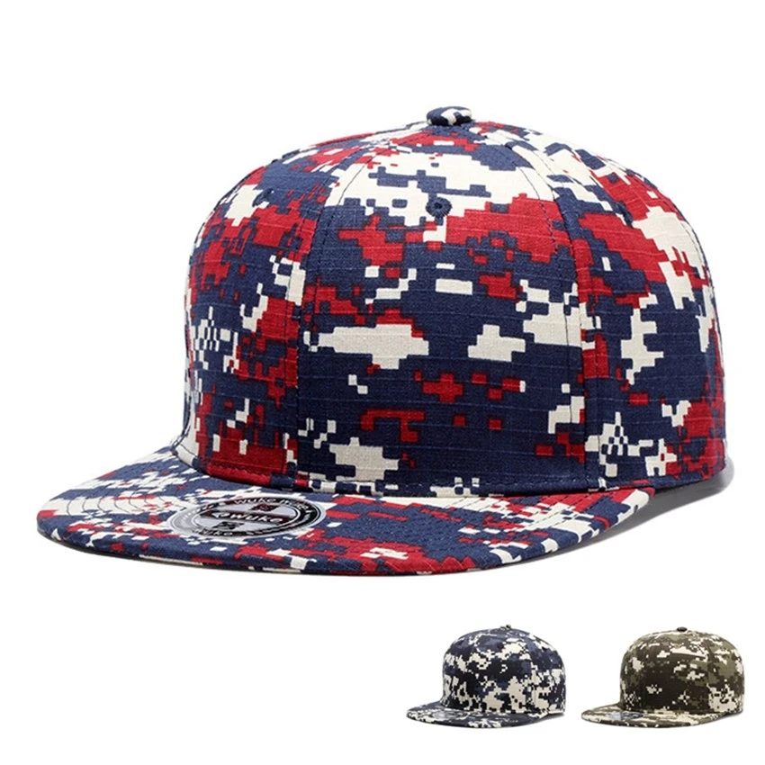 Fashion Camouflage Hip Hop Caps Men Women‘s Baseball Cap Adjustable Snapbacks Hats Flat Brim Cap
Fashion Camouflage Hip Hop Caps Men Women‘s Baseball Cap Adjustable Snapbacks Hats Flat Brim Cap