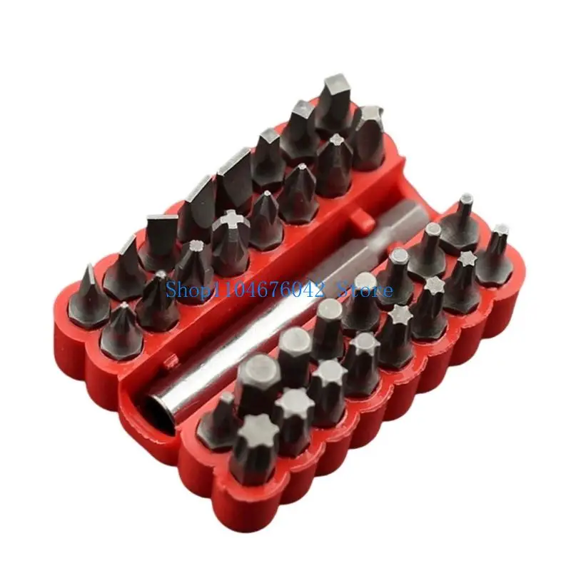5asd Security Bit Set 1/4inch Hexagonal Screwdriver Bit Set Spanner High Hardness