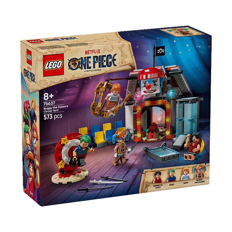 Lego One Piece New Product 75637 Clown Baki Circus Boys and Girls Children's Day Gift Building Block Toy
Lego One Piece New Product 75637 Clown Baki Circus Boys and Girls Children's Day Gift Building Block Toy