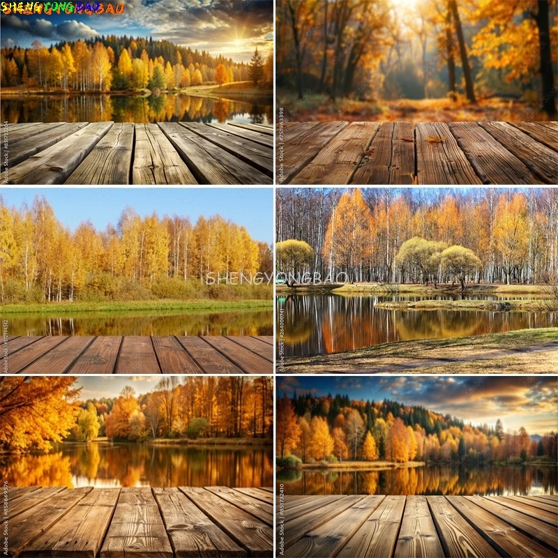 Vibrant Autumn Landscape Photography Backdrops Colorful Falling Leaves Natural Forest Blurry Sunlight Park Lake Background MO-01
Vibrant Autumn Landscape Photography Backdrops Colorful Falling Leaves Natural Forest Blurry Sunlight Park Lake Background MO-01