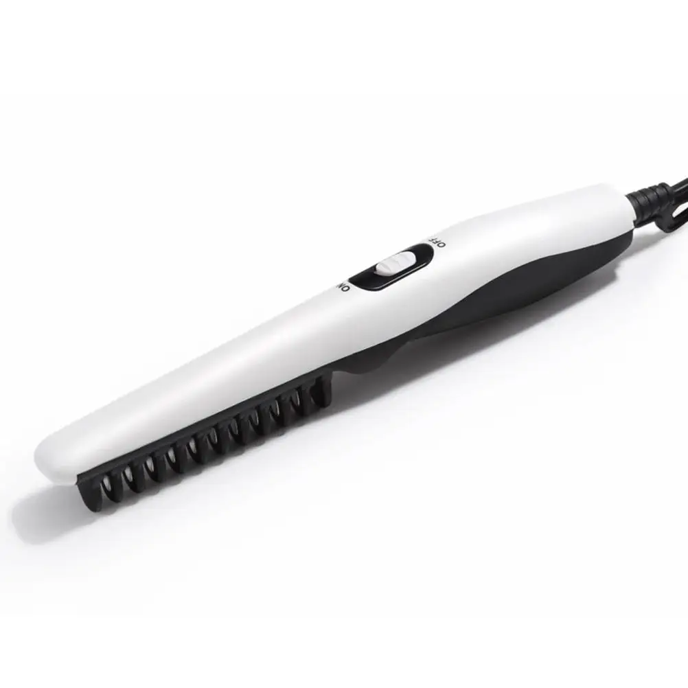 Electric Beard Hair Straightener Comb Portable Straightening Hairdressing Heat Styling Safe Use Rubber Cover
Electric Beard Hair Straightener Comb Portable Straightening Hairdressing Heat Styling Safe Use Rubber Cover