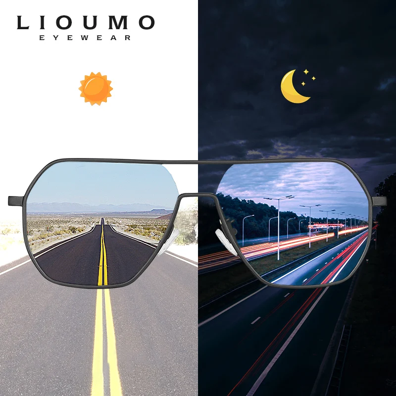 Top Quality Aluminum Frame Oversized Sunglasses Polarized Man Photochromic Driving Glasses Woman Anti-Glare Travel Eyewear UV400
Top Quality Aluminum Frame Oversized Sunglasses Polarized Man Photochromic Driving Glasses Woman Anti-Glare Travel Eyewear UV400