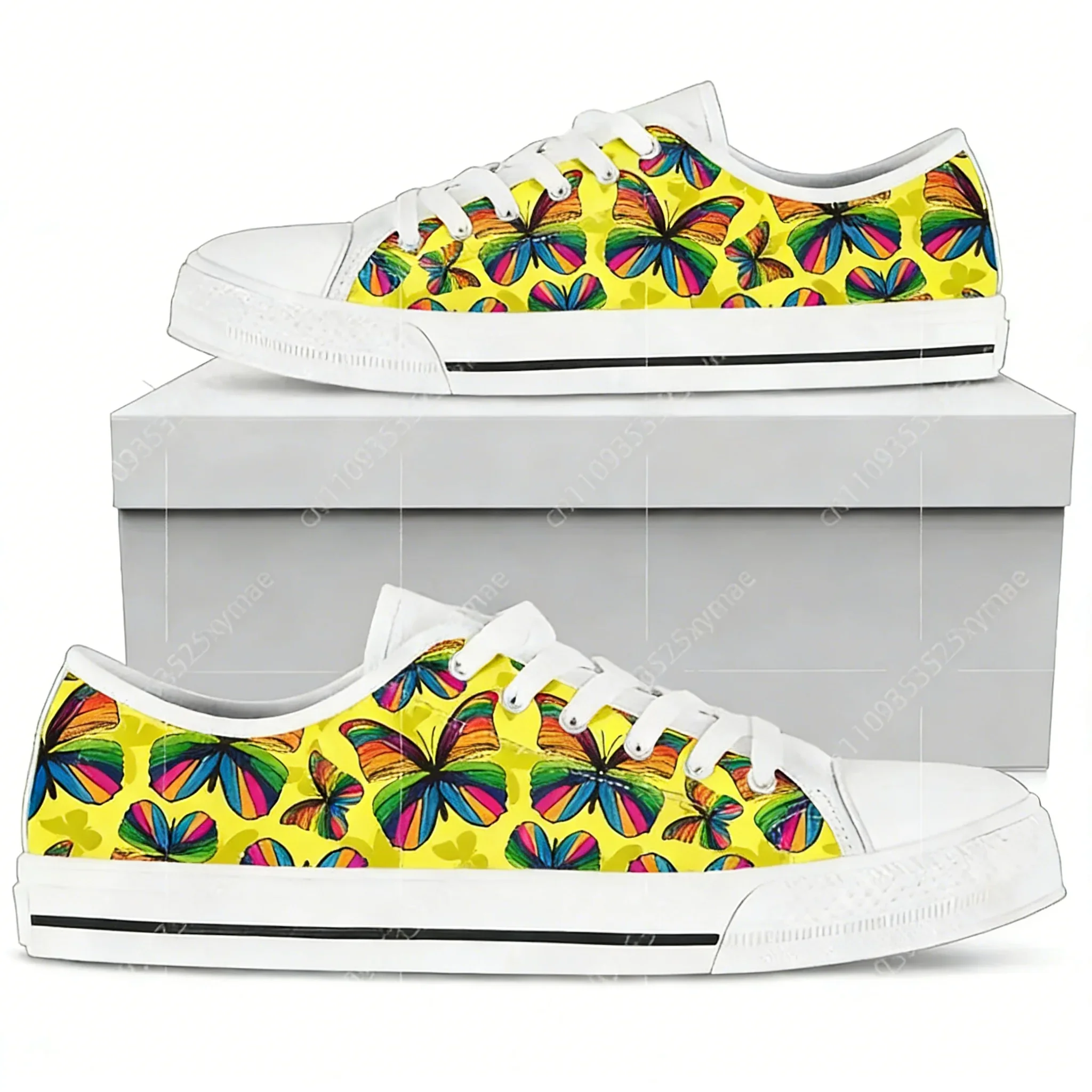Yellow Cartoon Butterfly Low Top High Quality Sneakers Mens Womens Teenager Canvas Lightweight Sneaker Couple Shoes Custom Shoe
Yellow Cartoon Butterfly Low Top High Quality Sneakers Mens Womens Teenager Canvas Lightweight Sneaker Couple Shoes Custom Shoe