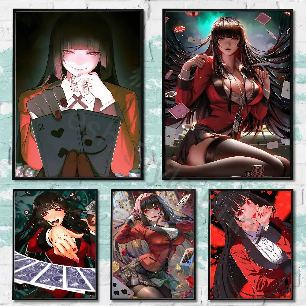 Cute Girl Y-Yumeko J-Jabami Anime Wall Art Canvas Painting Poster For Living Room Home Decor Decoration Picture
Cute Girl Y-Yumeko J-Jabami Anime Wall Art Canvas Painting Poster For Living Room Home Decor Decoration Picture