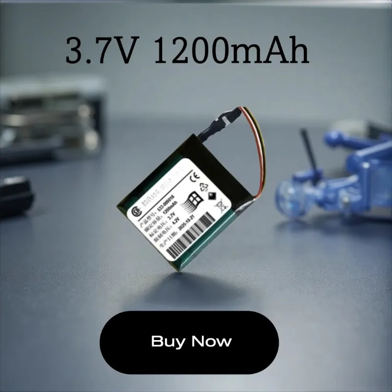 533-000018 Replacement Headset Battery 3.7V 1200mAh For Logitech G930 F540 MX Revolution L-LY11 High Quality Brand-New
533-000018 Replacement Headset Battery 3.7V 1200mAh For Logitech G930 F540 MX Revolution L-LY11 High Quality Brand-New