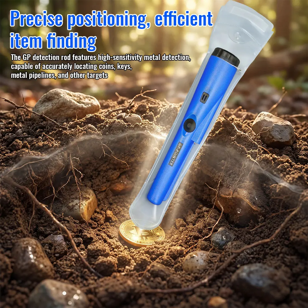 2026 High Quality Handheld Metal Detector GP-pointer Waterproof Positioning Rod Detecting With Bracelet LED Lights
2026 High Quality Handheld Metal Detector GP-pointer Waterproof Positioning Rod Detecting With Bracelet LED Lights