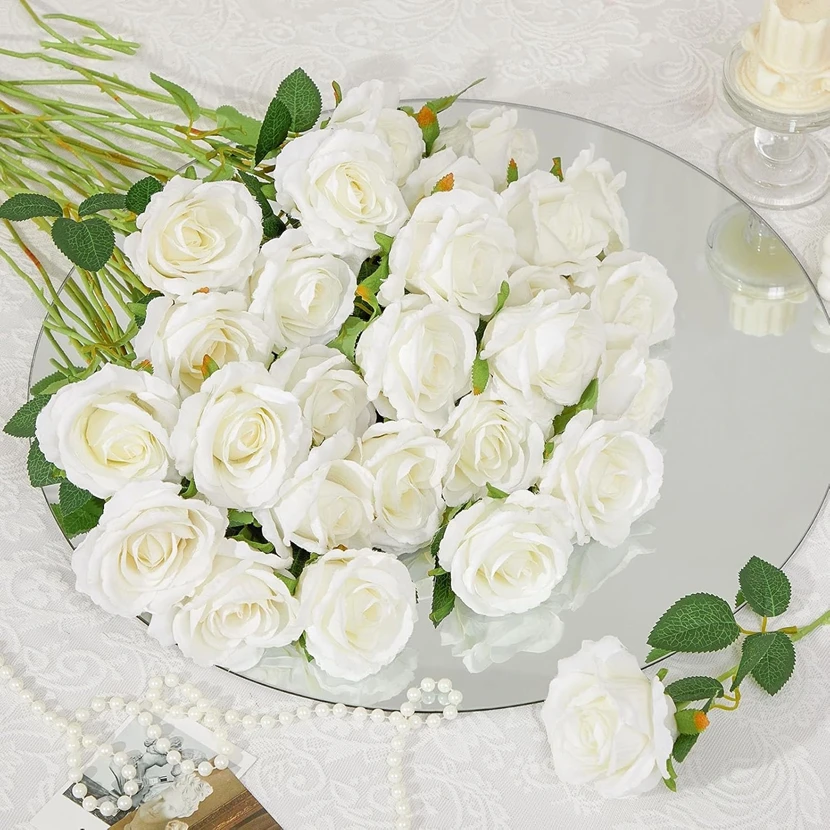 10PCS Artificial Flowers Rose Bouquet Vase Home Decoration Accessories Diy Photo Props Flowers Arrangement Dining Table Festival
10PCS Artificial Flowers Rose Bouquet Vase Home Decoration Accessories Diy Photo Props Flowers Arrangement Dining Table Festival