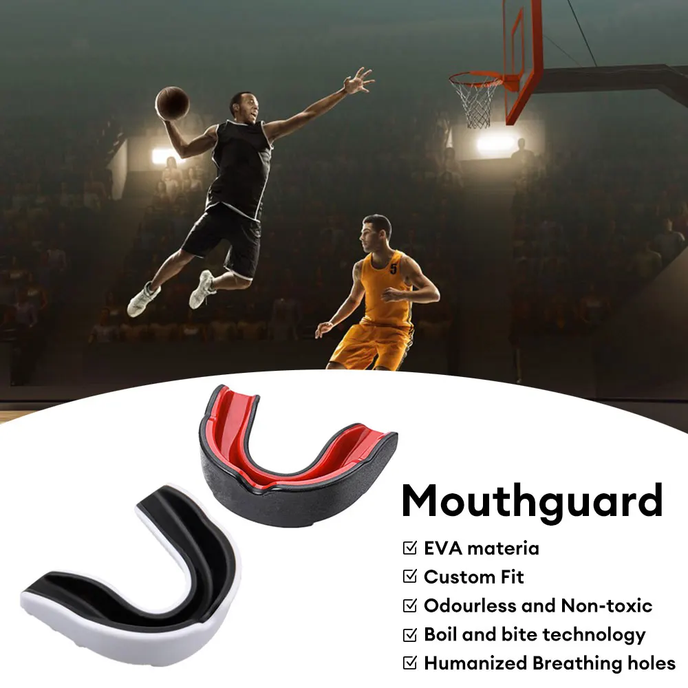 1/4Pcs Boxing Gum Shield Mouth Guard Mouthguard Slim Fit for Football Wrestling Hockey Lacrosse Boxing for Contact Combat Sport
1/4Pcs Boxing Gum Shield Mouth Guard Mouthguard Slim Fit for Football Wrestling Hockey Lacrosse Boxing for Contact Combat Sport