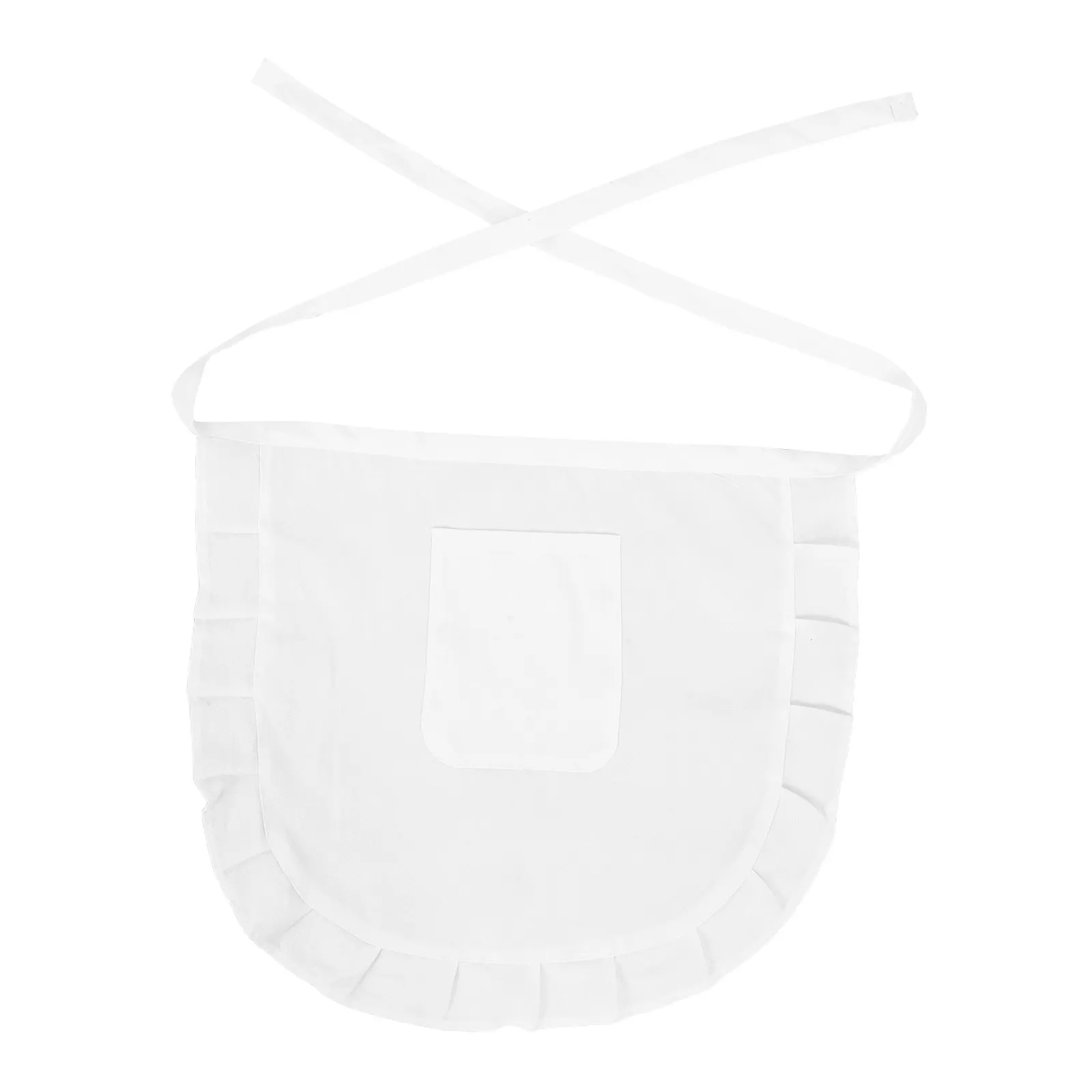 White Ruffled Half Apron Maid Cosplay Waist Apron 16.9x15in Lightweight Cotton Server Costume Kitchen Party Cosplay Accessory
White Ruffled Half Apron Maid Cosplay Waist Apron 16.9x15in Lightweight Cotton Server Costume Kitchen Party Cosplay Accessory