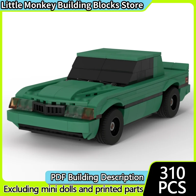 Модель скоростного гоночного автомобиля MOC, строительные кирпичи, зеленый винтажный автомобиль, модульная технология, детские праздничные подарки, сборные игрушки, костюм
Модель скоростного гоночного автомобиля MOC, строительные кирпичи, зеленый винтажный автомобиль, модульная технология, детские праздничные подарки, сборные игрушки, костюм